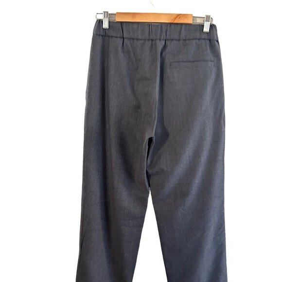 A.P.C Mens Gray Drawstring Stretch Slim-Fit Straight Leg Casual Pant Size XS/46 - Picture 7 of 13